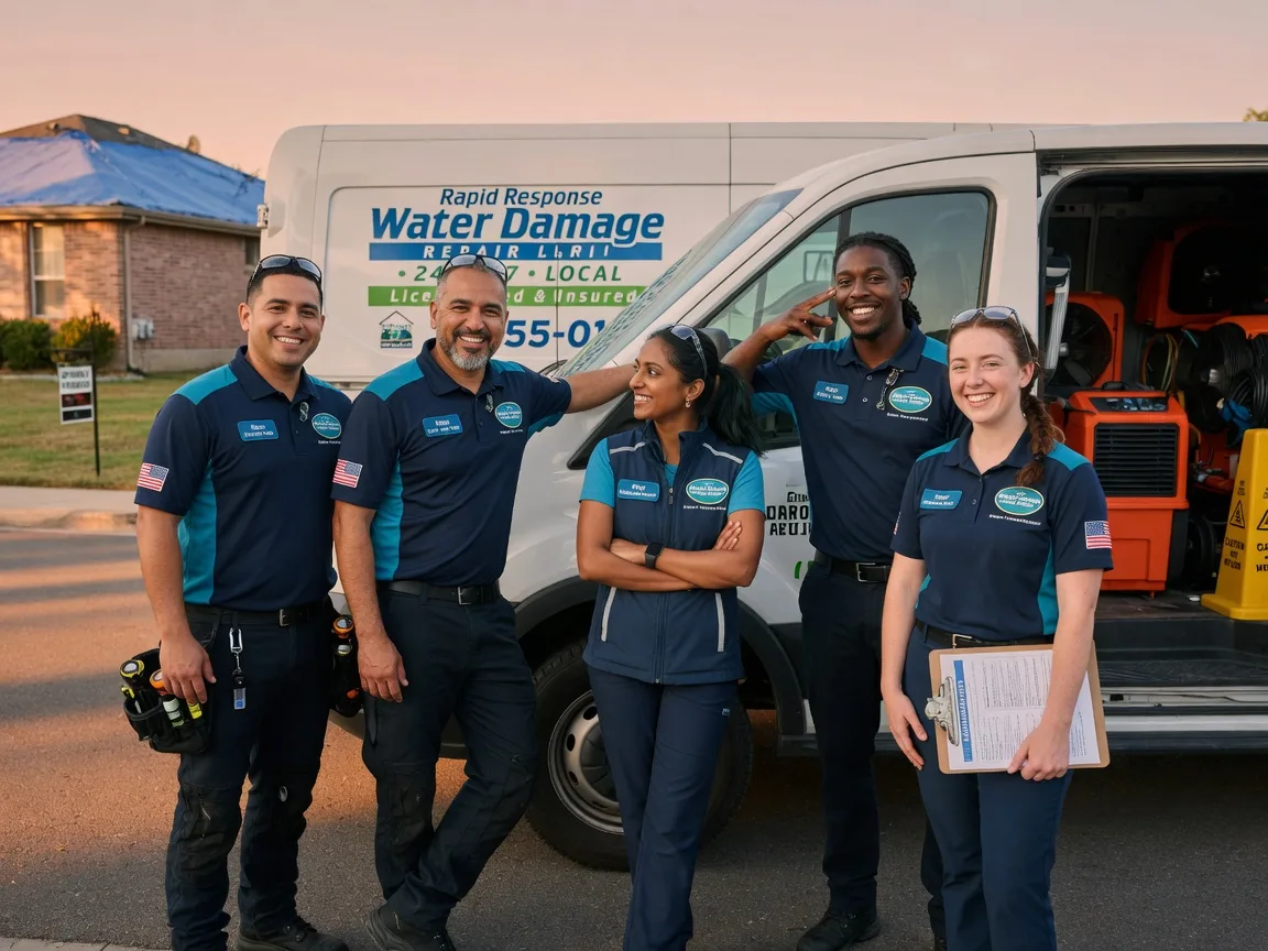 Water Damage Restoration company in Wickett, TX