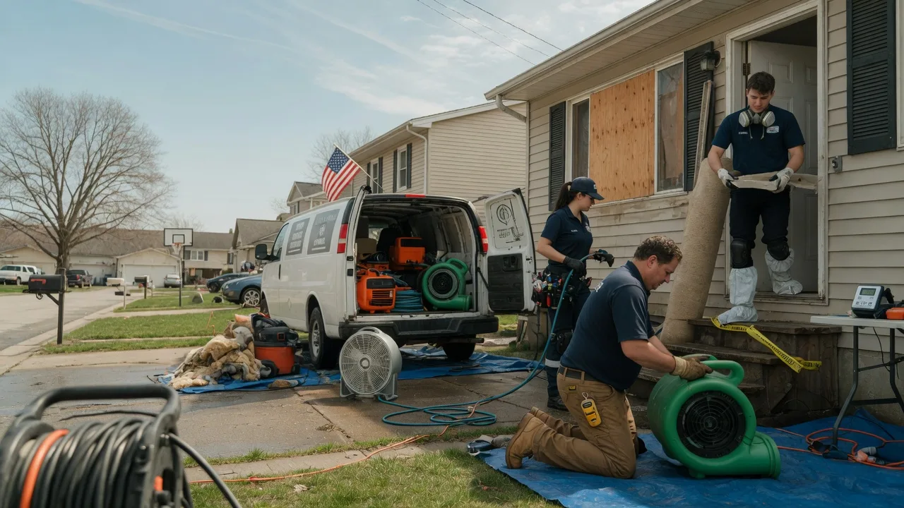 Water Damage Restoration in Wickett, TX near me